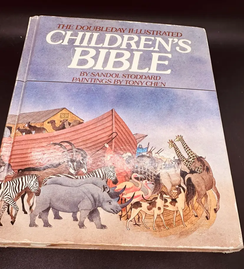 158. 1983 Doubleday Illustrated Children's Bible by Sandol Stoddard