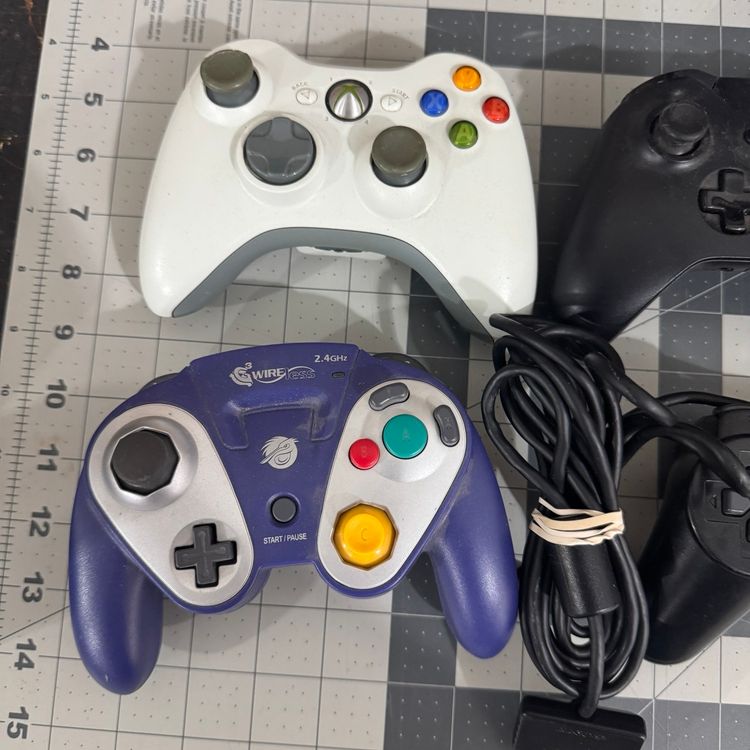 Gaming Controllers Lot Of 6