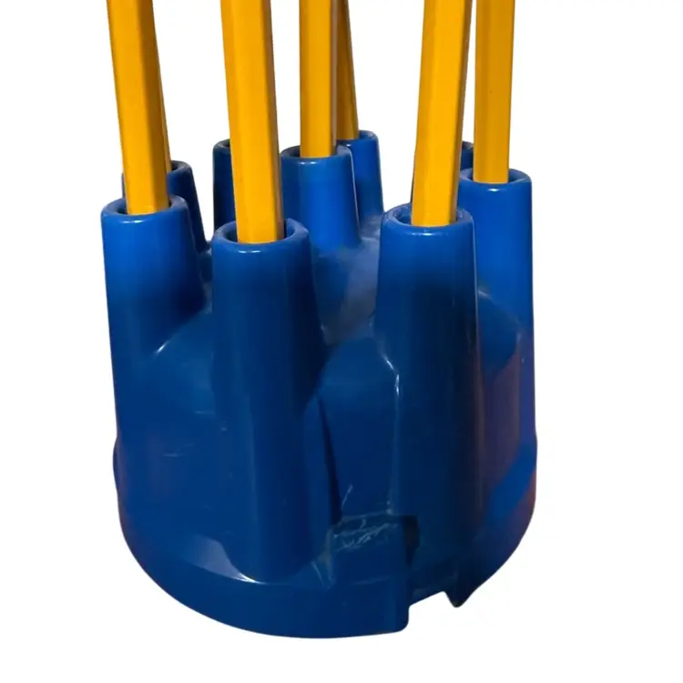 Atomic Mid-Century, Bright Blue Pencil Holder