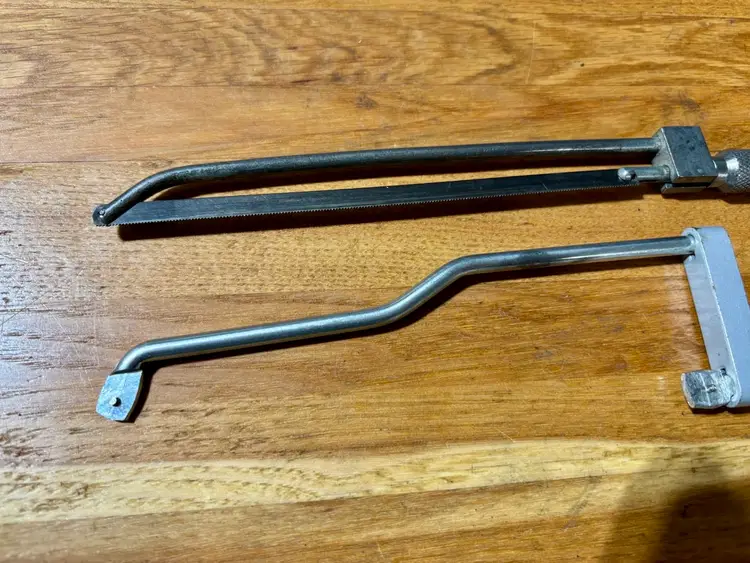 Pair of Vintage Low Profile, Tight Spaces Hacksaws