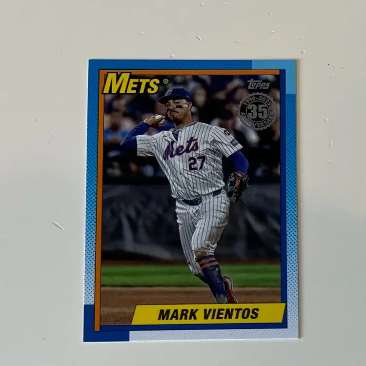 Mark Vientos 1990 Topps New York Mets