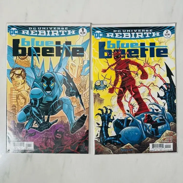 Blue Beetle #1 and #2 Comic Books - DC Rebirth