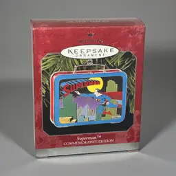 Hallmark Keepsake Commemorative Edition Ornament Superman Lunchbox NIB