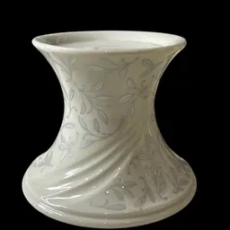 Lenox Wedding Promise Pillar Candle Holder - Made In The USA: 5.5”x 4.5”x4.25”