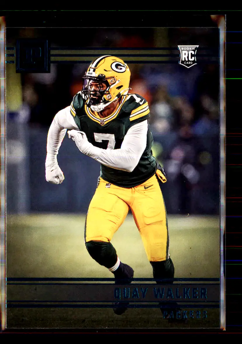 Quay Walker 2022 Panini Chronicles Teal Panini #PA-26 - (113) - Green Bay Packers
