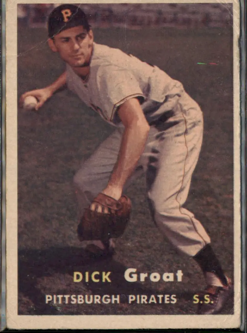 1957 Topps #12 Dick Groat - ( pk1 ) - Pittsburgh Pirates