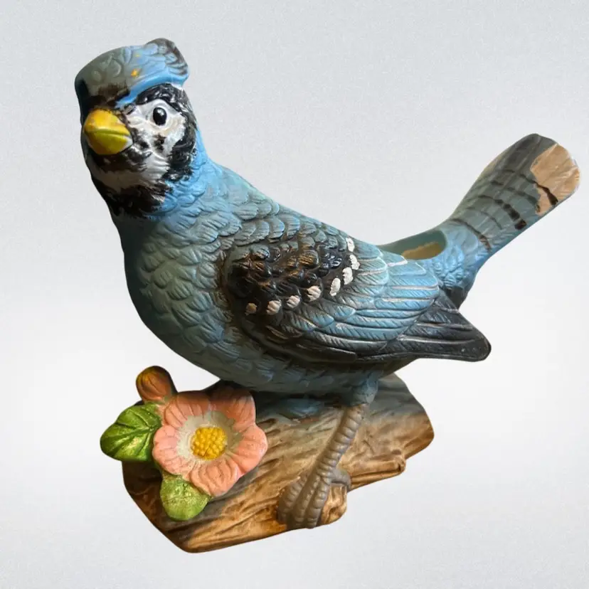 Blue Jay Planter Vintage Napco Ware