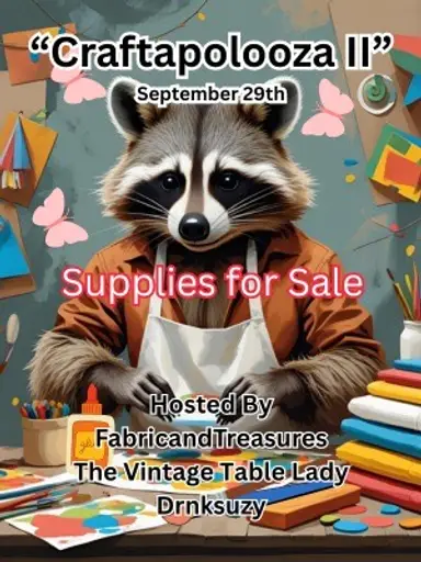 Craftapolooza II w/Fabric and Treasures