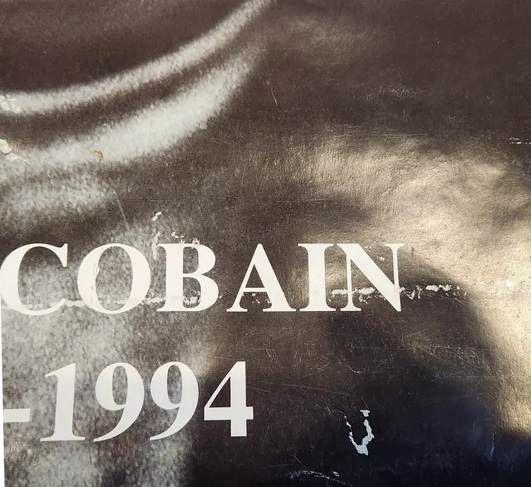 Kurt Cobain 1967-1994 Original UK Import Poster - 25" x 35" Nirvana