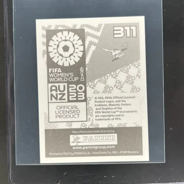 Becky Sauerbrunn 2023 Panini Women’s World Cup Sticker USA Soccer Card