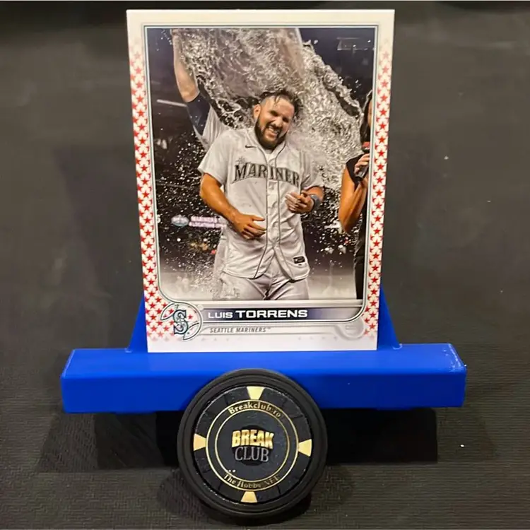 Luis Torrens - 2022 Topps Update Independence Day /76 - Seattle Mariners 