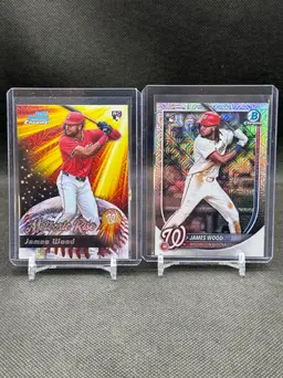James Wood Mojo Rookie Card Lot