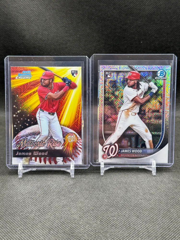 James Wood Mojo Rookie Card Lot