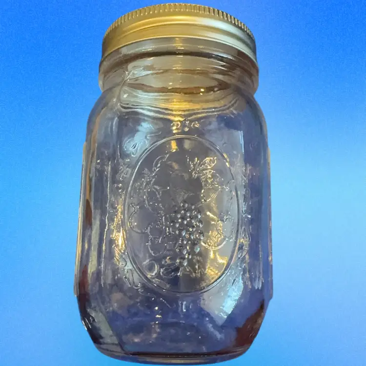 Clear Ball Mason Jar 12 Oz