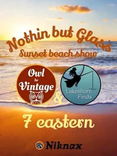 Sunset Glass On The Beach With Coleen 