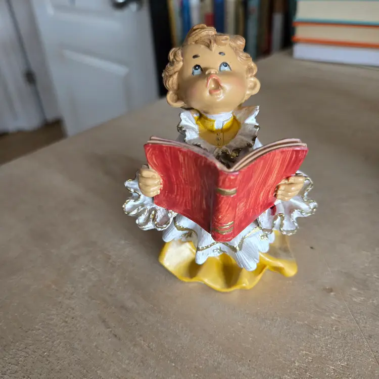 Vintage 1987 Fontanini Roman Simonetti Italy Choir Altar Boys Christmas Set of 4