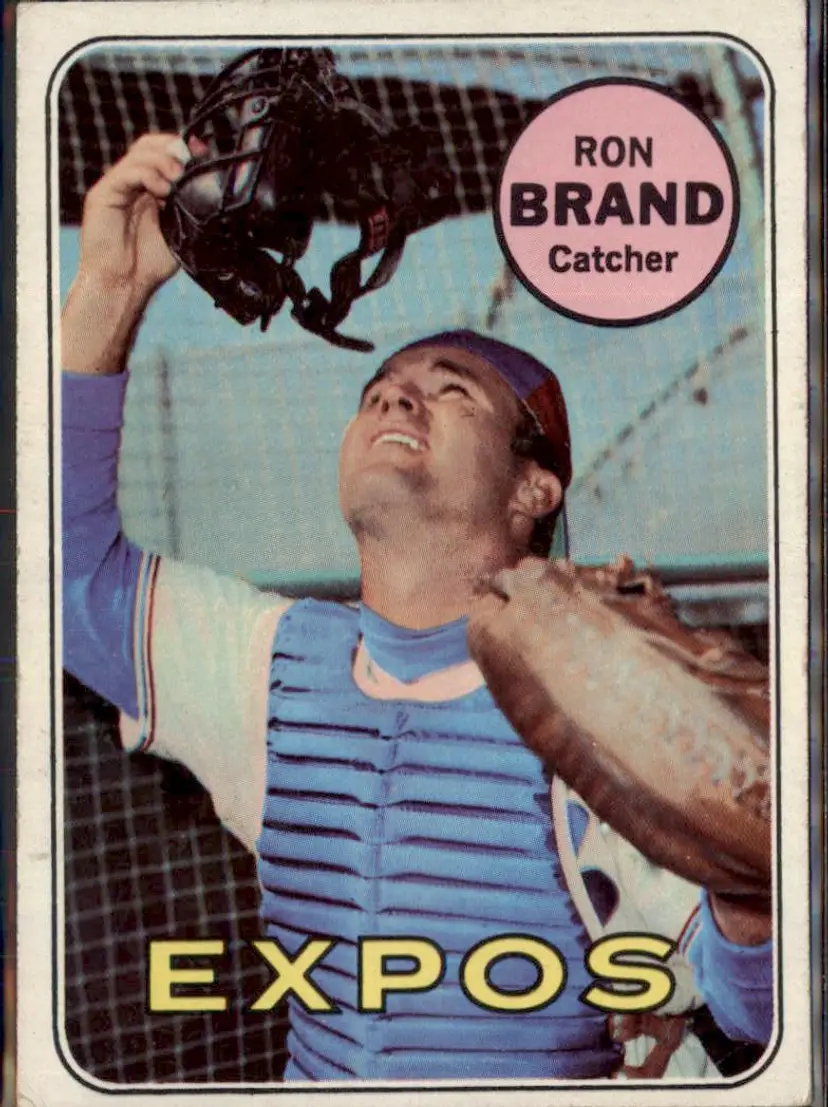 1969 Topps #549 Ron Brand - (pk3) - Montreal Expos