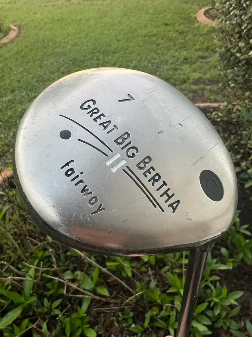 Rare Big Bertha iI 7 Wood With Fujikura Stiff Shaft