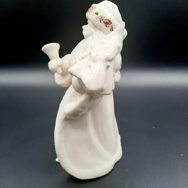 Lenox China Jewels Collection 3rd In Series Christmas Santa Figurine
