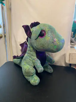 Dragon Ty Gigantic Glitter Eyes