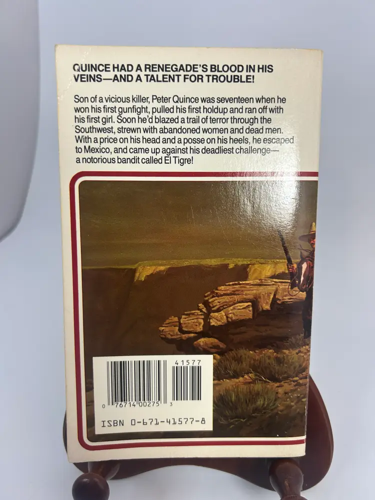 Vintage 'Seven Trails’ by Max Brand Vintage Pocket Book  1955