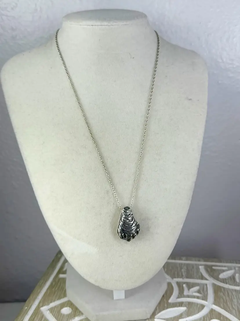 Jose Balli Oyster Locket Necklace Sterling