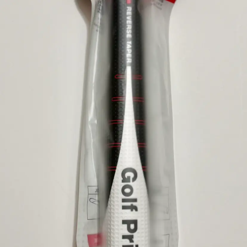 NEW Golf Pride Reverse Taper Putter Grip - ROUND - Size: LARGE - Black/Red/White