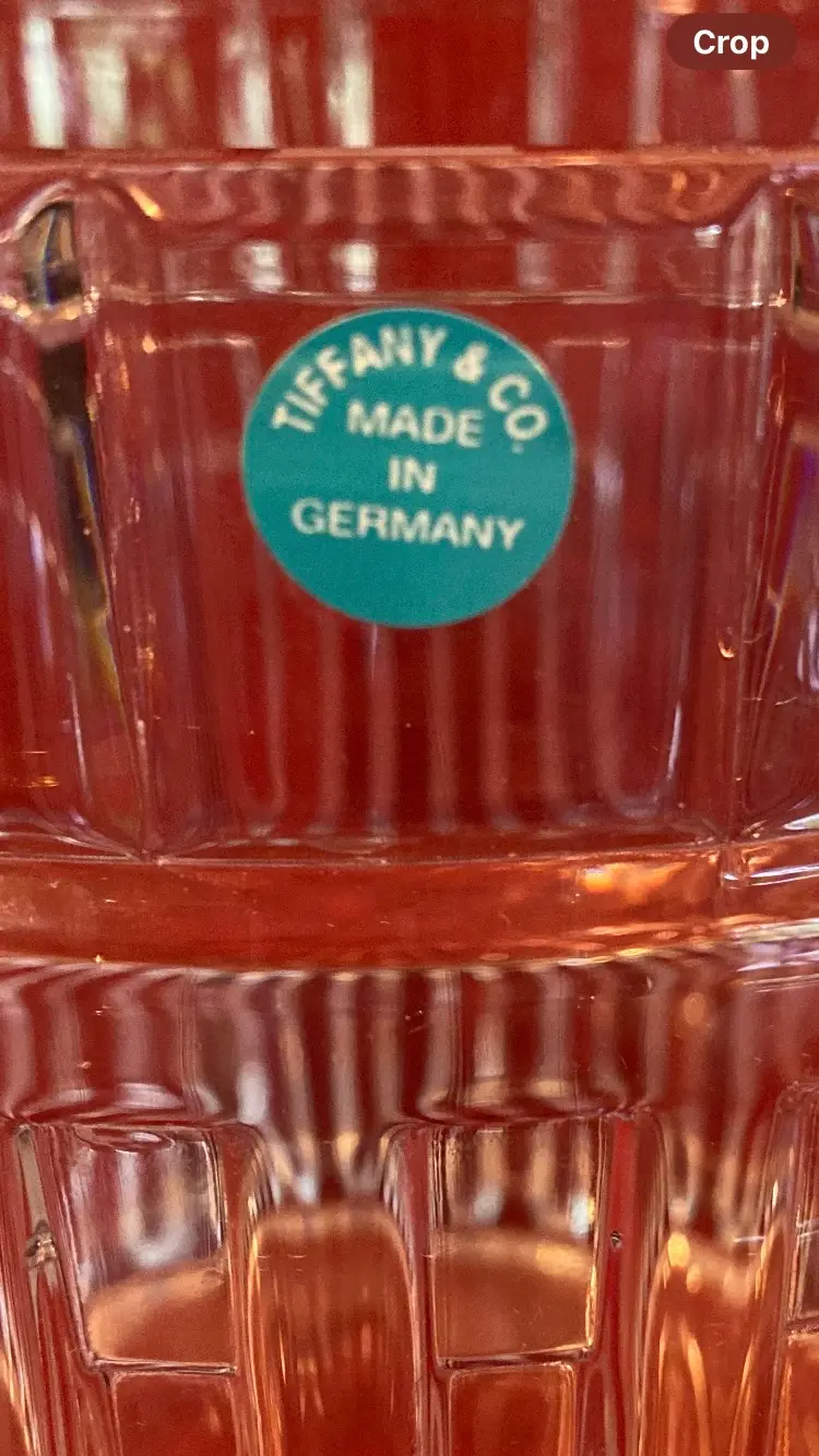 Tiffany & Co. Crystal Champagne Chiller