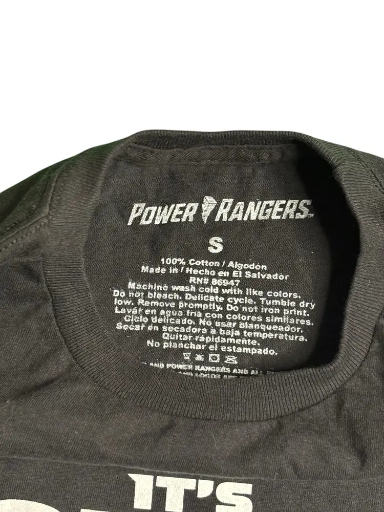 Power Rangers Shirt Men’s Small