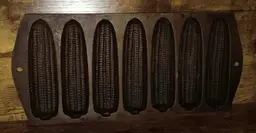 Vintage Cast Iron Cornbread Corn Cob Stick Muffin Pan