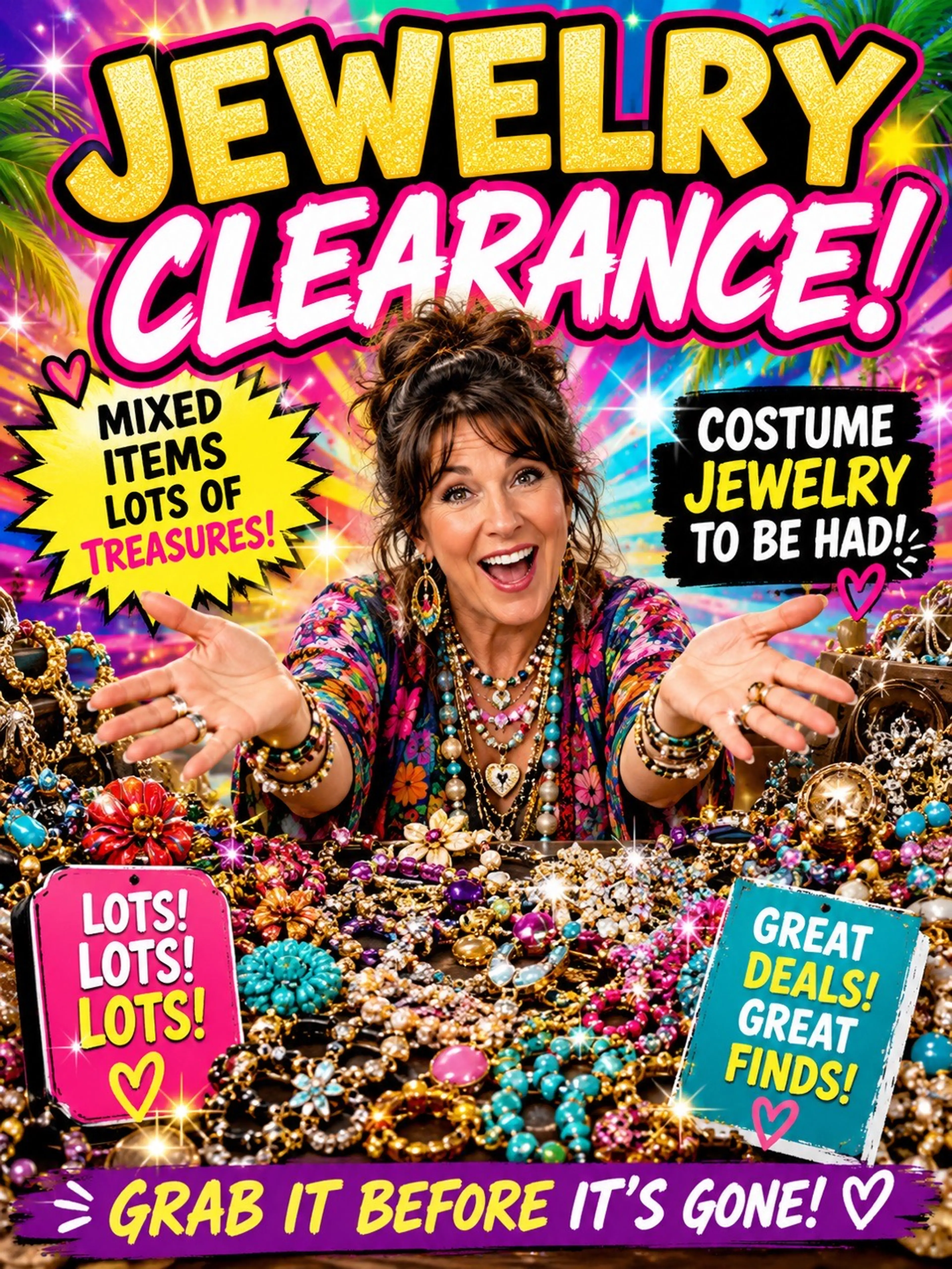 Part 2 Clearing Out Mix Jewelry Lots Marathon & Single Treasures - Timeless Treasure by Gina