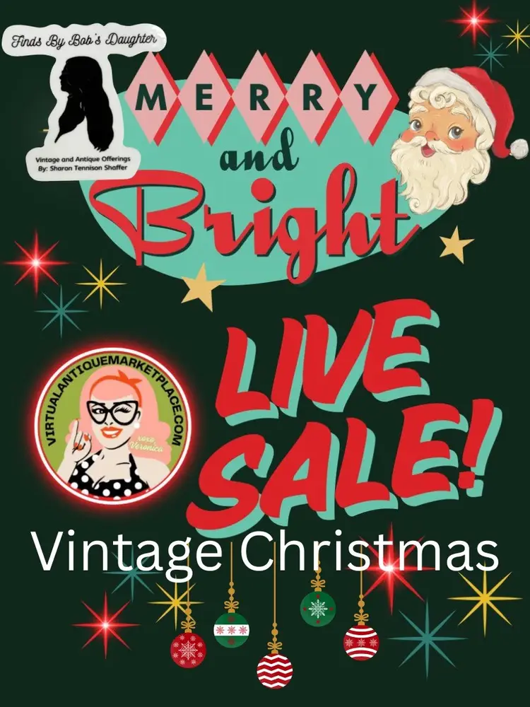 Vintage Christmas Live Sale