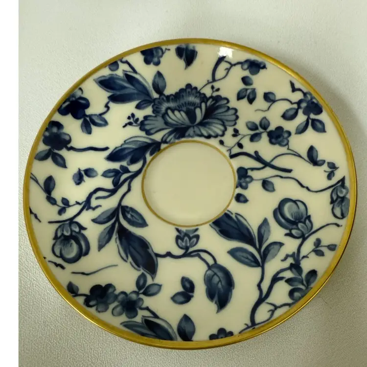 Blue Donata Alka Bavaria Tea Cup And Saucer. Germany