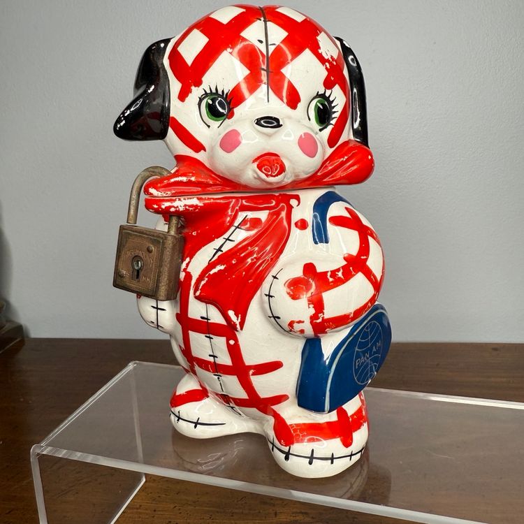 Napco Pan Am Dog Bank 1958