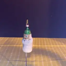 Vintage Snowman Ornament
