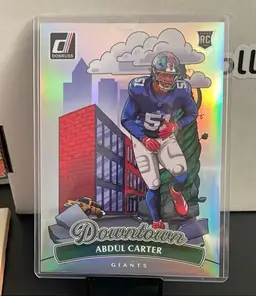 Abdul Carter 2025 Donruss Downtown! Oversized