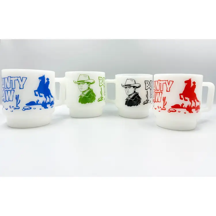 Bounty Law Milk Glass Mug