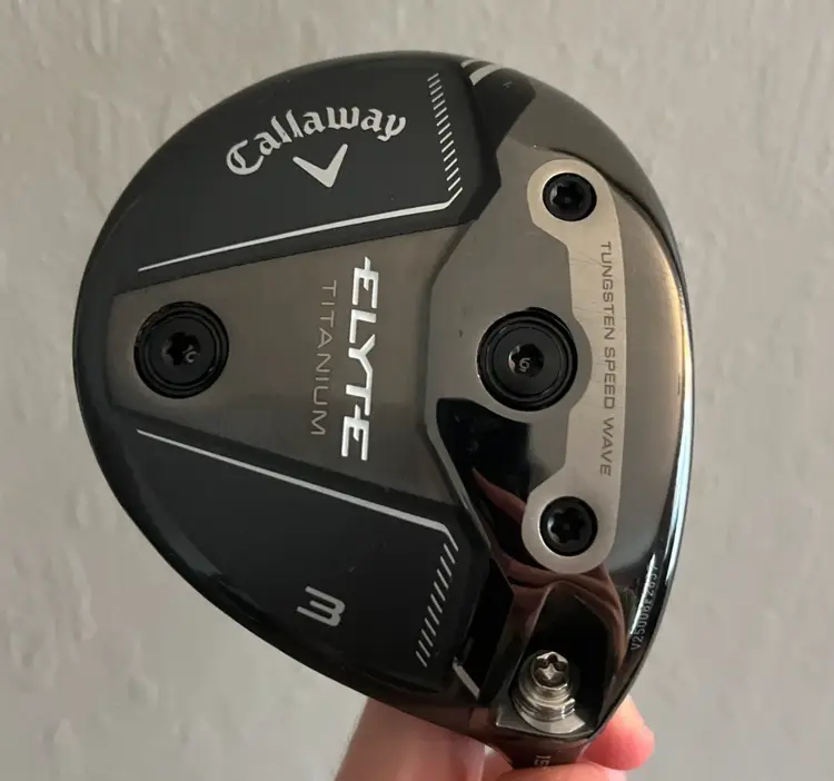 EXCELLENT Callaway Elyte Titanium Ti 15* 3 Wood - HEAD ONLY
