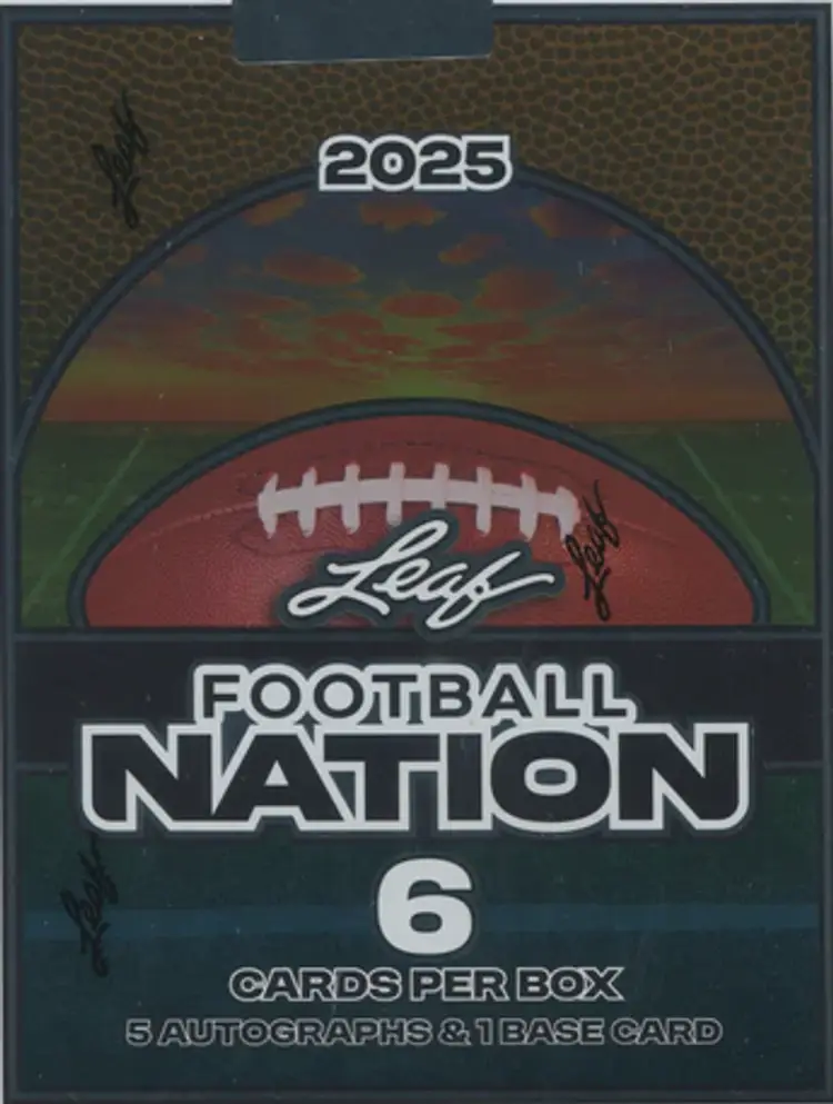 2025 Leaf Football Nation Hobby Box (Personal Rip/Ship) Rips 11/21