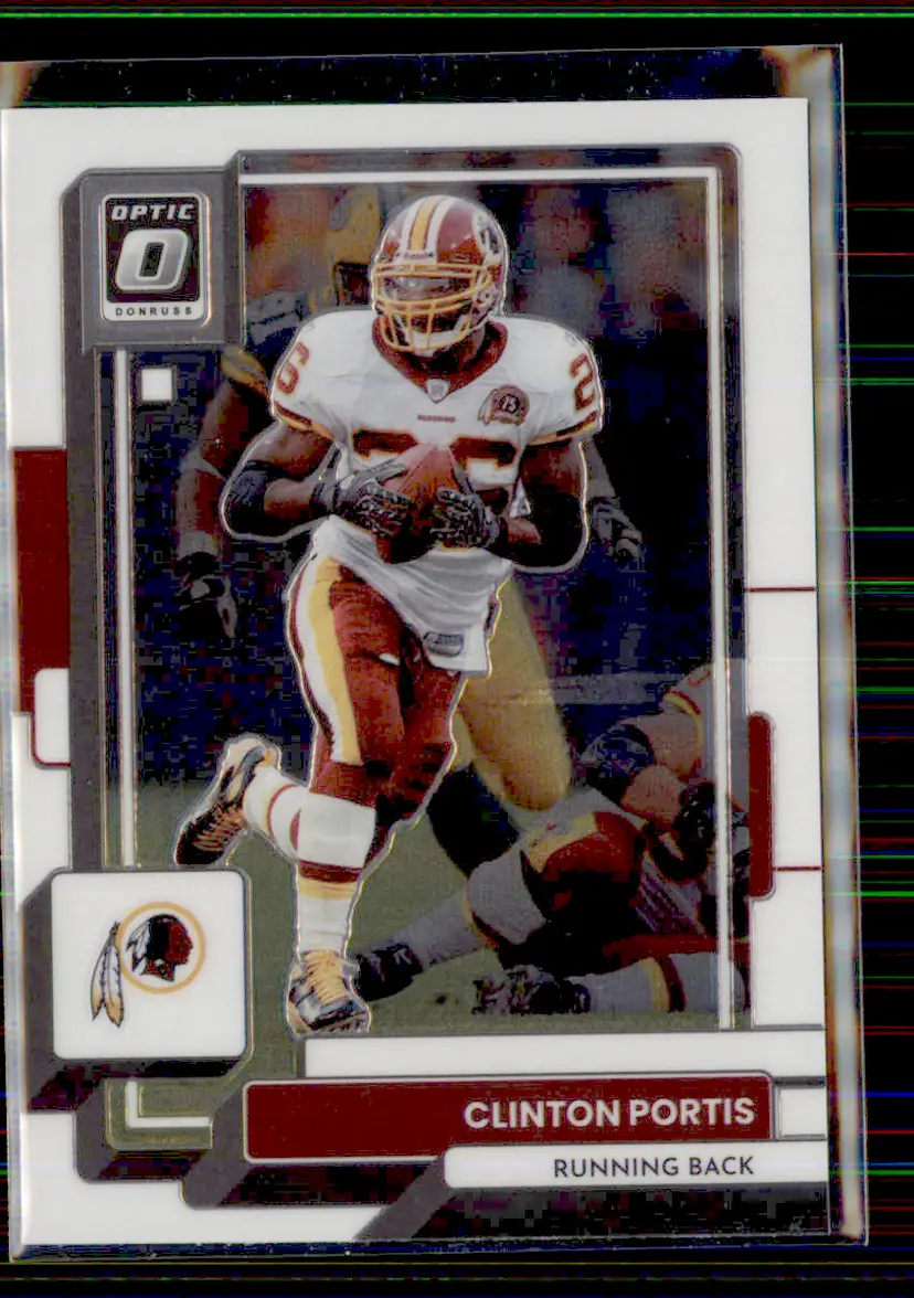 Clinton Portis 2022 Donruss Optic #200 - Washington Redskins - (130-228)