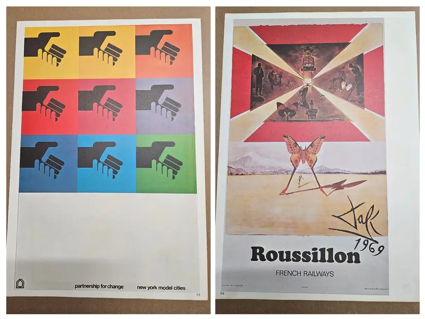 Frameable poster Cutouts 11"x16.5.