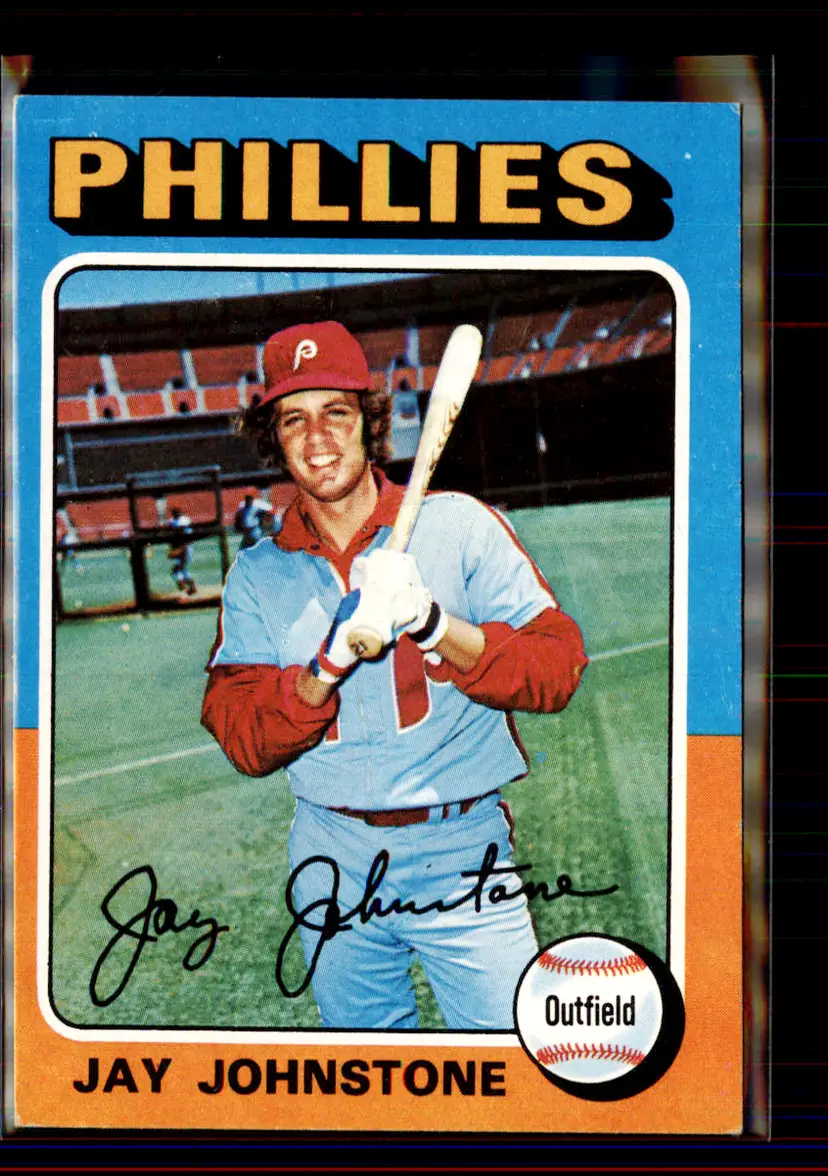 Jay Johnstone 1975 Topps #242 - Philadelphia Phillies - (pk4-165)