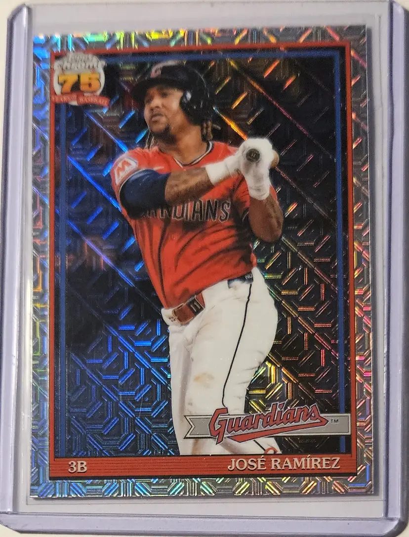 2026 Topps Series 1 1991 Chrome Mojo Jose Ramirez