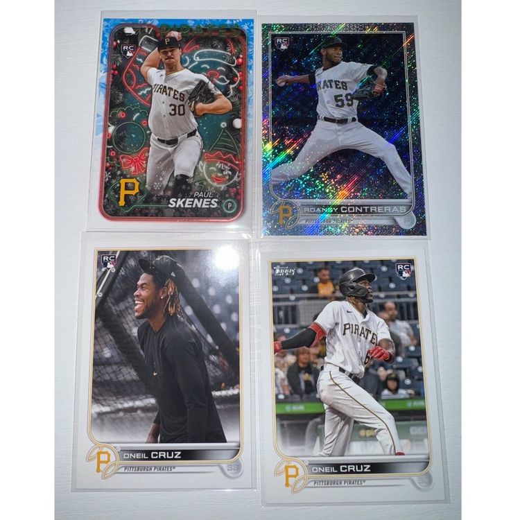 Pittsburgh Pirates 4 Card Lot