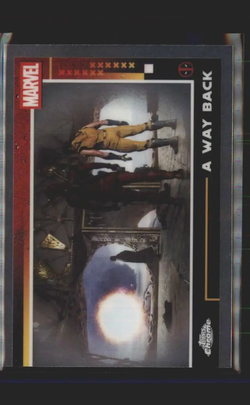 A Way Back 2025 Topps Chrome Marvel Deadpool #89 - (140) -
