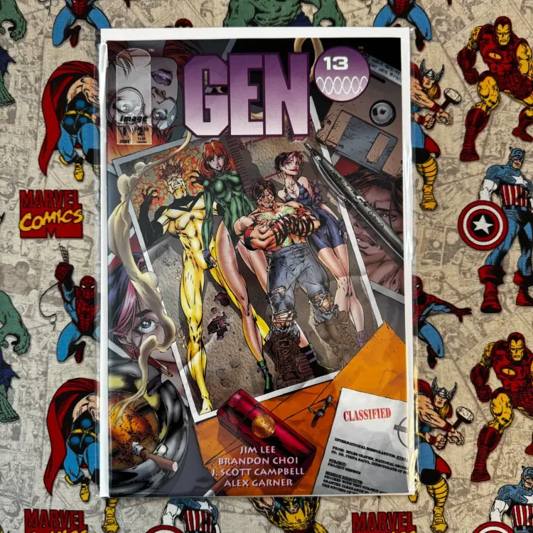 Gen 13 Vol. 1 1994 Complete Series + Key 1st App Image Comics J. Scott Campbell