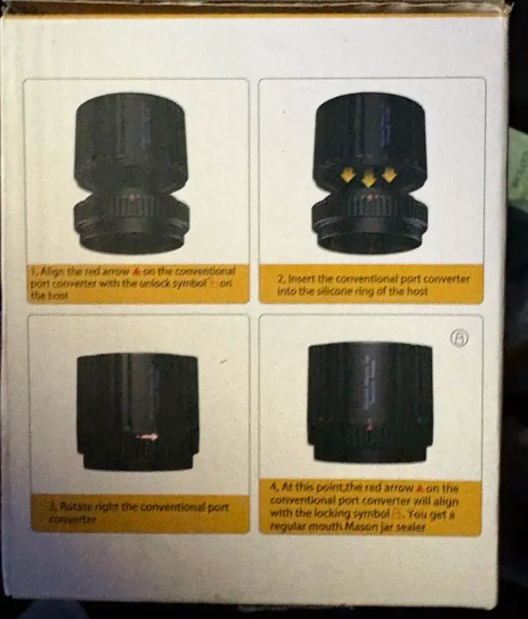 Electric Mason Jar Vacuum Sealer