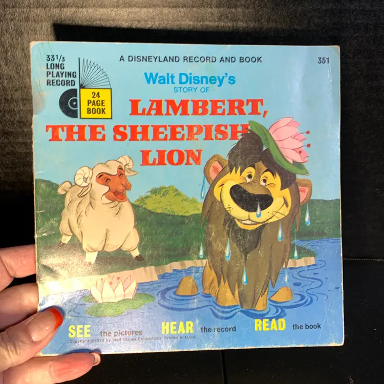Lambert, The Sheepish Lion Book 1970