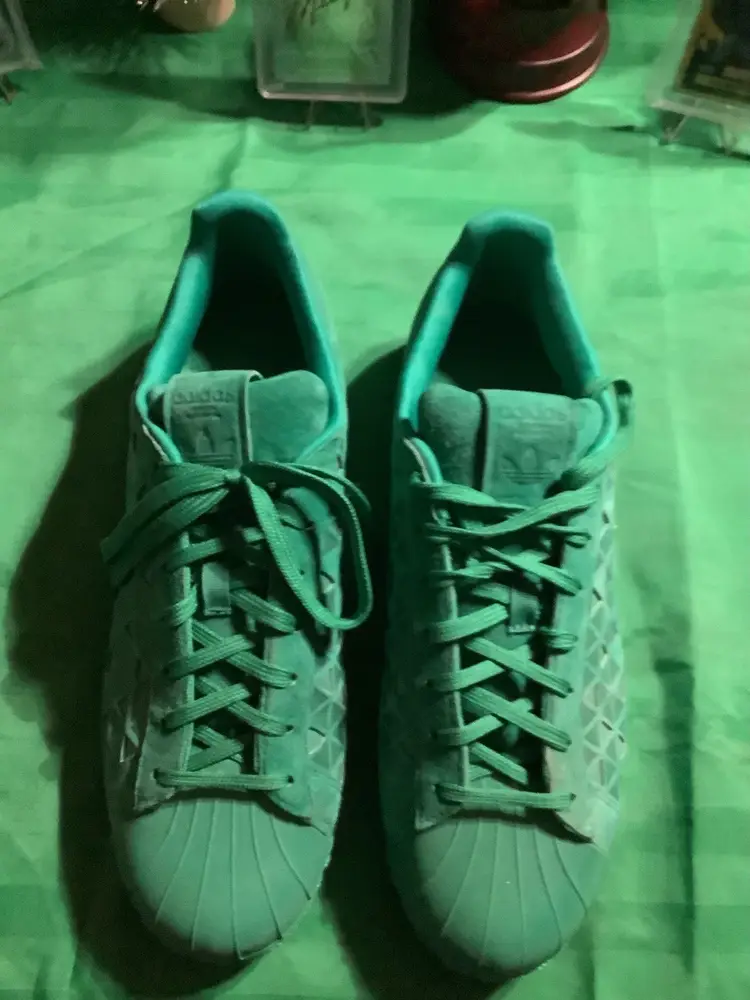 Adidas Shoes (green sway)