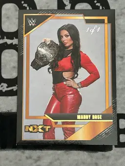 2022 Panini NXT Mandy Rose Black 1/1